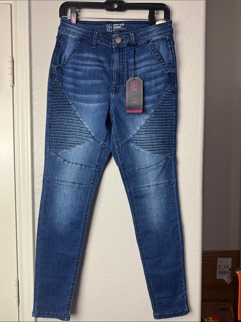 2 pairs of No Boundaries Blue Jeans size 11